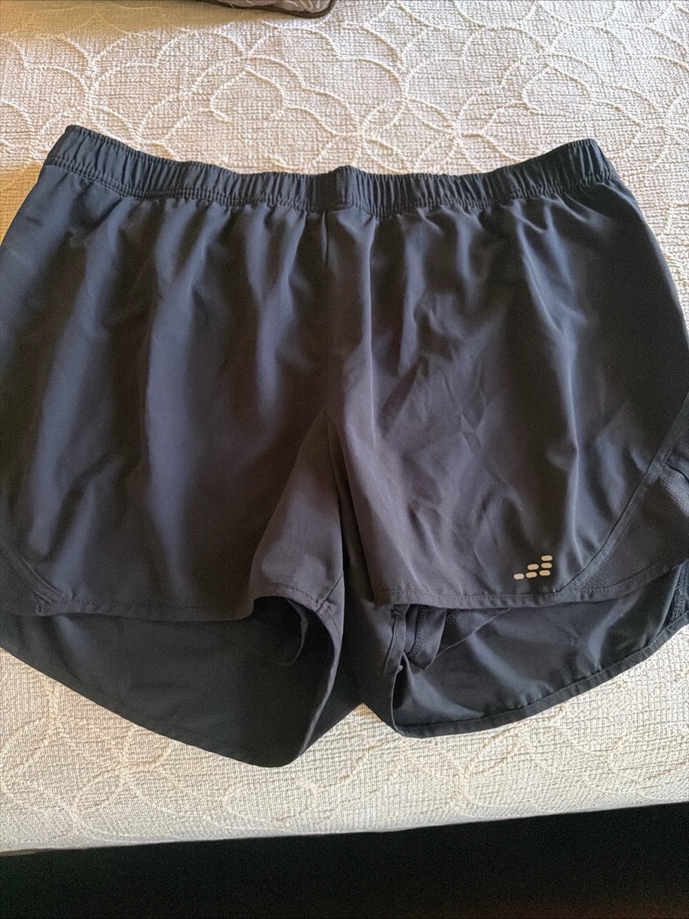 BCG Running Shorts Women’s Size 2X Black Lined Shorts